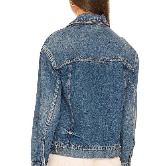 NWT Free People We The Free Jolene Trucker Jacket, SMALL - Picture 2 of 7